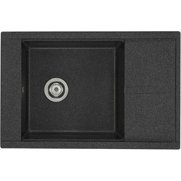 Кухонная мойка Акватон Делия 1A715132DE210, графит, Цвет производителя: графит фото 