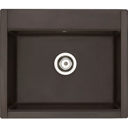 Кухонная мойка Акватон Делия 1A715232LD280, кофе, Цвет производителя: кофе фото 