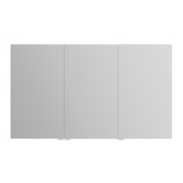 Зеркало-шкаф BelBagno SPC-3A-DL-BL-1200 120 см, хром фото 