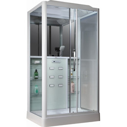 Гидробокс Loranto Selak CS 129 R 150х90х215, белый/прозрачное фото 