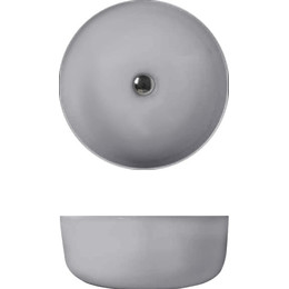 Раковина-чаша Kerasan Nolita 40 см 534459*0, серый фото 