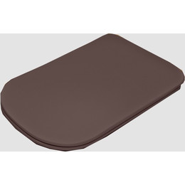 Сиденье с крышкой для унитаза Kerasan Tribeca микролифт 519175, borgogna matt фото 