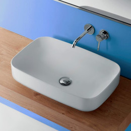 Раковина-чаша Kerasan Tribeca 60 см 514130*0, белый матовый фото 