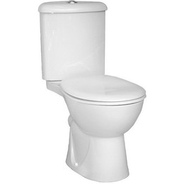 Унитаз угловой Vitra ARKITEKT 9754B003-7200 с крышкой дюропласт фото 