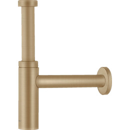 Сифон для умывальника Hansgrohe Flowstar S 52105140, бронза фото 