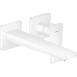 Смеситель для раковины настенный Hansgrohe Metropol 32526700, белый фото 
