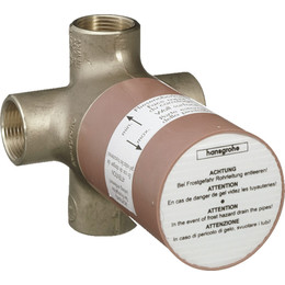 Скрытая часть переключающего вентиля Hansgrohe Quattro 15930180 фото 