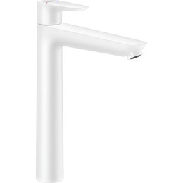 Смеситель для раковины высокий Hansgrohe Talis E 240 71716700, белый фото 