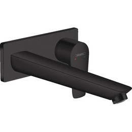 Смеситель для раковины настенный Hansgrohe Talis E 71734670, черный фото 