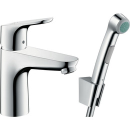 Смеситель для раковины с лейкой для биде Hansgrohe Focus 31927000 фото 