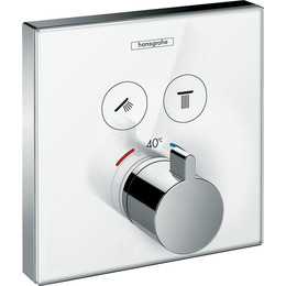 Термостат для душа Hansgrohe Shower Select 15738400, белый/хром фото 
