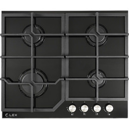 Газовая варочная поверхность Lex GVG 642 BL CHAO000318 фото 