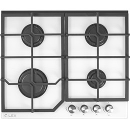 Газовая варочная поверхность Lex GVG 642 WH CHAO000320 фото 