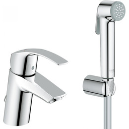 Смеситель для раковины с лейкой для биде Grohe Eurosmart New 23124002 фото 