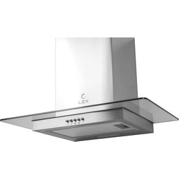 Вытяжка Lex Apollo N 600 Inox CHAT000040 (прозрачное стекло) фото 