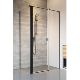 Душевое ограждение Radaway Nes Black KDS II + S2 100х80 см R, черный/прозрачное фото 