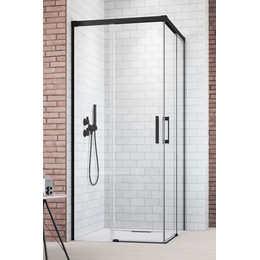 Душевое ограждение Radaway Idea Black KDD 100х80 см, черный/прозрачное фото 
