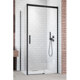 Душевое ограждение Radaway Idea Black KDJ 100х80 см R, черный/прозрачное фото 