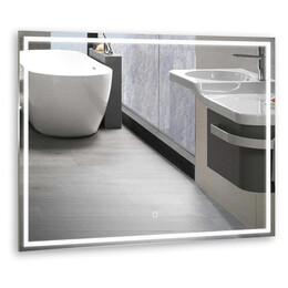 Зеркало Azario Ливия Led 80 см фото 