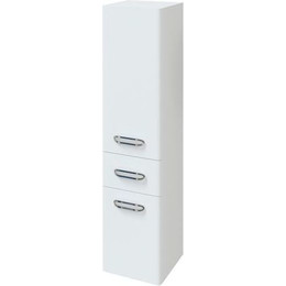 Пенал подвесной Mirsant Fuji 35 см L, белый фото 