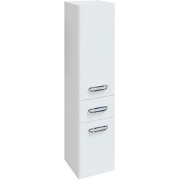 Пенал подвесной Mirsant Fuji 35 см R, белый фото 