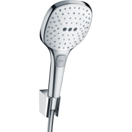 Душевой гарнитур Hansgrohe Raindance Select E 120 3jet 26720400, белый/хром фото 