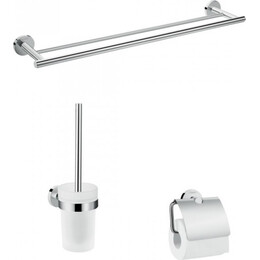 Набор аксессуаров для ванной комнаты Hansgrohe Logis Set Universal 3-в-1 41727000 фото 