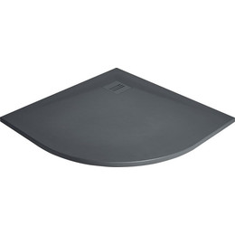 Поддон мраморный Radaway Kyntos A anthracite 100х100 см HKA100100-64, антрацит фото 