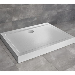 Поддон акриловый Radaway Doros D Compact Stone White 100х80 см SDRD1080-05-04S фото 