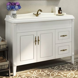 Тумба напольная с раковиной Comforty Палермо 120 см, белый фото 