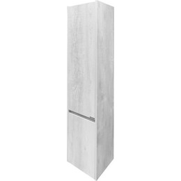 Пенал подвесной Comforty Бремен 35 см, дуб белый фото 