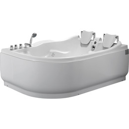 Ванна гидромассажная Gemy G9083 B 180x121 см R фото 