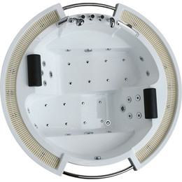Ванна гидромассажная Gemy G9060 O 210x210 см фото 