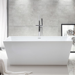 Ванна отдельностоящая Abber AB9224-1.6 160x80 см, Размер - мм: 1600х800 фото 