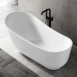 Ванна отдельностоящая Abber AB9288 180x89 см фото 