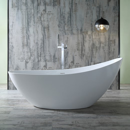 Ванна отдельностоящая Abber AB9233 184x79 см фото 