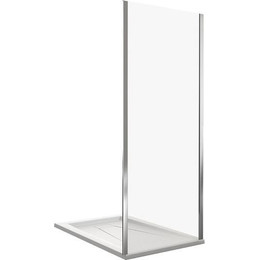 Боковая стенка Bas Neo SP-90-C-CH 90 см хром/прозрачное фото 