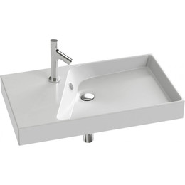 Раковина подвесная Jacob Delafon Rythmik 80х46 см EXO112-Z-00 фото 
