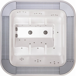 Спа бассейн USSPA Profi Spa Divan 252х252 см, для коммерческого использования фото 