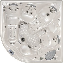 Спа бассейн Vibes by USSPA Trusto 219х219 см, white pearl фото 