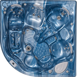 Спа бассейн Vibes by USSPA Trusto 219х219 см, ocean wave фото 