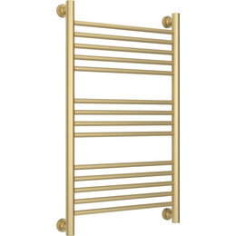 Полотенцесушитель водяной Сунержа Богема+ П14 800x500 мм (прямая перемычка) 022-0220-8050, шампань матовый фото 