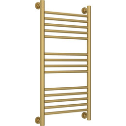 Полотенцесушитель водяной Сунержа Богема+ П14 800x400 мм (прямая перемычка) 032-0220-8040, золото матовое фото 