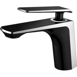 Смеситель для раковины Haiba HB10548-7, черный/хром фото 