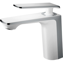 Смеситель для раковины Haiba HB10548-8, белый/хром фото 