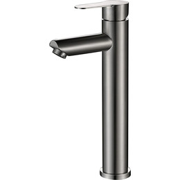 Смеситель для раковины высокий Haiba HB11801, нержавеющая сталь фото 