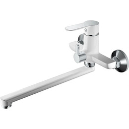 Смеситель для ванны Haiba HB22557-8, белый/хром фото 