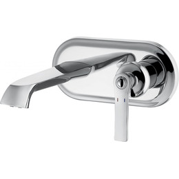 Смеситель для раковины настенный Cezares LIBERTY-F-BLI-01-W0 фото 