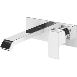 Смеситель для раковины настенный Cezares PORTA-BLI-01-W0, Цвет производителя: хром фото 