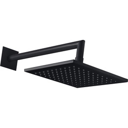 Верхний душ Cezares PORTA-TDDQ-30-NOP 300х300 мм, черный фото 